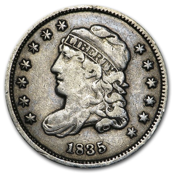 1835 Half Dime Small Date/Small 5¢ VF 1835 Half Dime Small Date/Small 5¢ VF